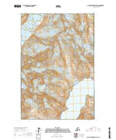 Mount Fairweather D-4 NE, AK — USGS 7.5-minute topo (2017)