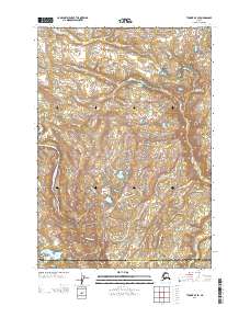 Tyonek B-4 SE, AK — USGS 7.5-minute topo (2013)
