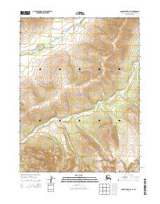 Ambler River B-5 SE, AK — USGS 7.5-minute topo (2015)