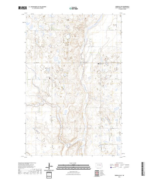 Bordulac NE, ND — USGS 7.5-minute topo (2024)