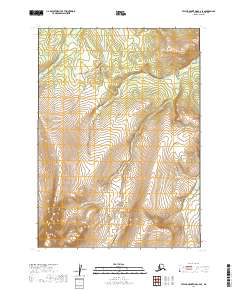 Taylor Mountains C-6 SE, AK — USGS 7.5-minute topo (2019)