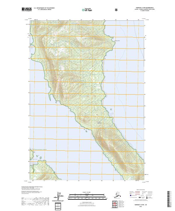 Sumdum C-6 NW, AK — USGS 7.5-minute topo (2024)