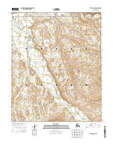 Teller D-4 SE, AK — USGS 7.5-minute topo (2014)