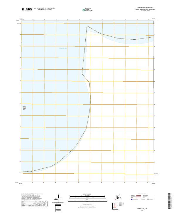 Kiska C-2 SW, AK — USGS 7.5-minute topo (2021)