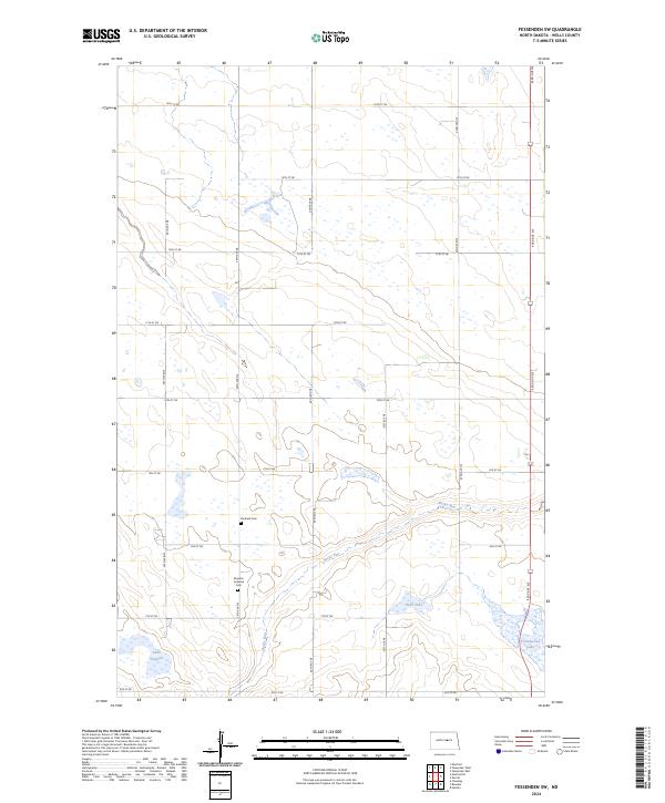 Fessenden SW, ND — USGS 7.5-minute topo (2024)