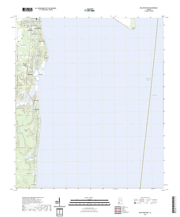 Bellefontaine, AL — USGS 7.5-minute topo (2024)