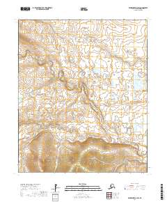 Bendeleben A-3 SW, AK — USGS 7.5-minute topo (2017)