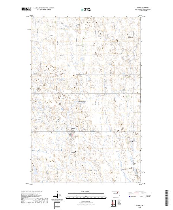 Edmore, ND — USGS 7.5-minute topo (2024)
