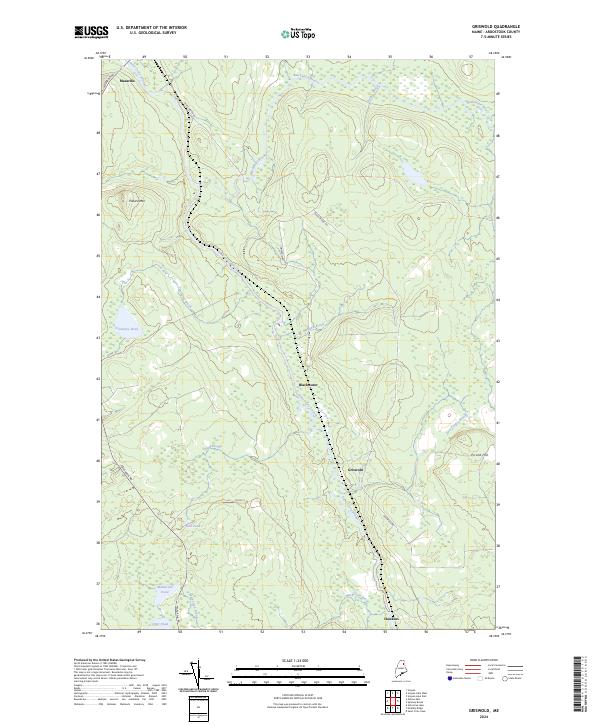 Griswold, ME — USGS 7.5-minute topo (2024)