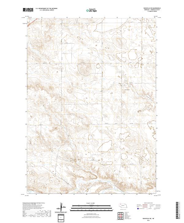 Rushville NE, NE — USGS 7.5-minute topo (2021)