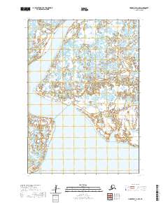 Hooper Bay A-1 NW, AK — USGS 7.5-minute topo (2020)
