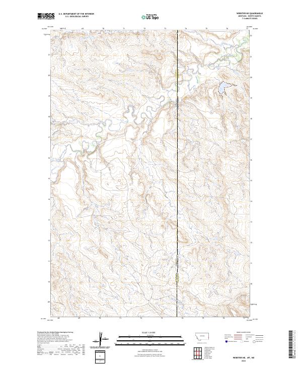 Webster NE, MT-ND — USGS 7.5-minute topo (2024)