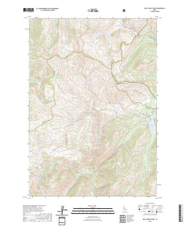 Bull Trout Point, ID — USGS 7.5-minute topo (2024)