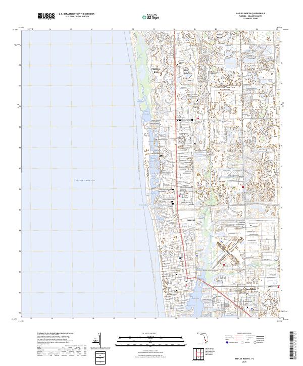 Naples North, FL — USGS 7.5-minute topo (2025)