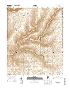 Candle D-2 SE, AK — USGS 7.5-minute topo (2014)