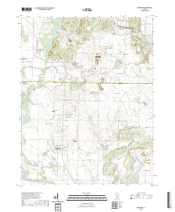 Vergennes, IL — USGS 7.5-minute topo (2024)
