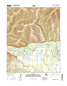 Melozitna D-4 SW, AK — USGS 7.5-minute topo (2016)