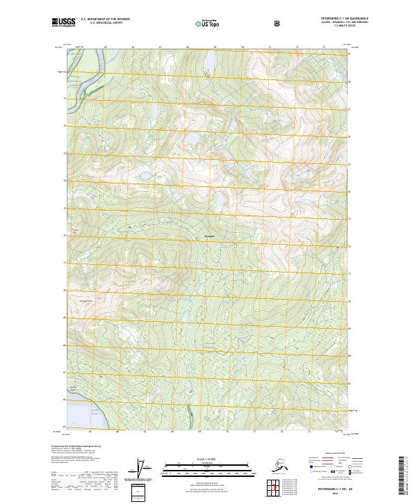 Petersburg C-1 SW, AK — USGS 7.5-minute topo (2024)