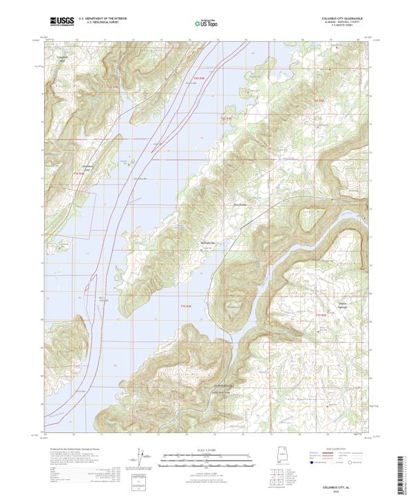 Columbus City, AL — USGS 7.5-minute topo (2026)