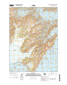 Bering Glacier B-8 NE, AK — USGS 7.5-minute topo (2014)