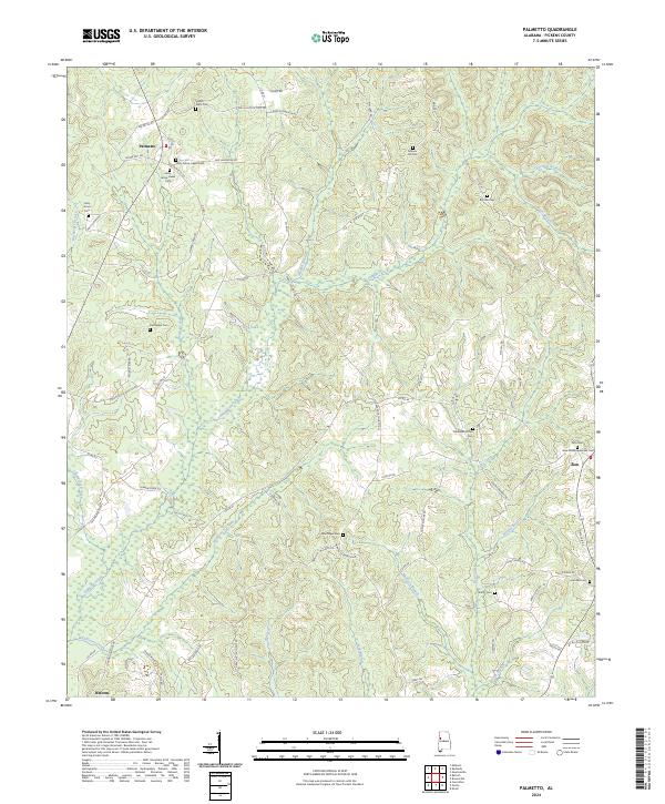 Palmetto, AL — USGS 7.5-minute topo (2024)