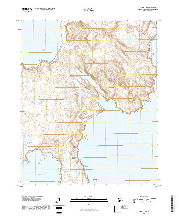Adak B-6 NW, AK — USGS 7.5-minute topo (2021)