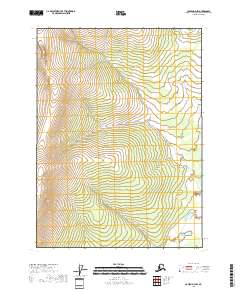 Coleen D-3 NW, AK — USGS 7.5-minute topo (2018)