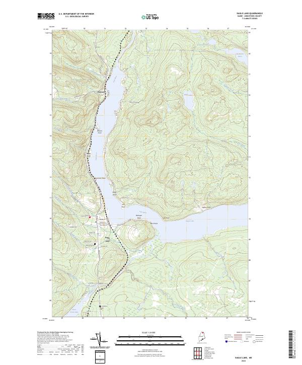 Eagle Lake, ME — USGS 7.5-minute topo (2024)