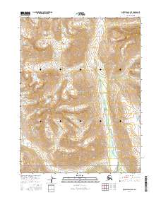 Survey Pass B-5 SE, AK — USGS 7.5-minute topo (2016)