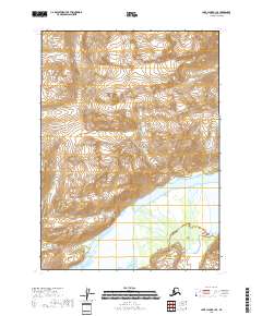 Lake Clark B-1 SE, AK — USGS 7.5-minute topo (2018)
