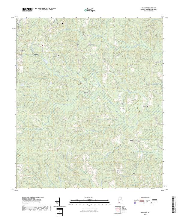 Seaboard, AL — USGS 7.5-minute topo (2024)