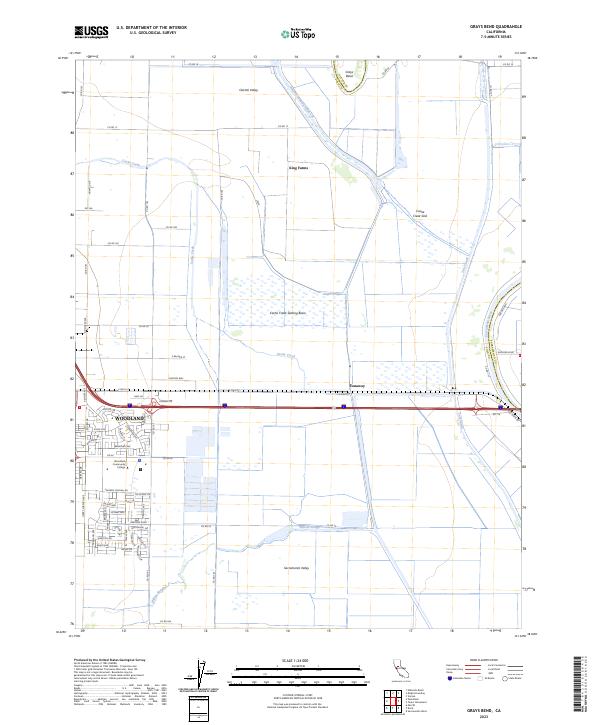 Grays Bend, CA — USGS 7.5-minute topo (2023)