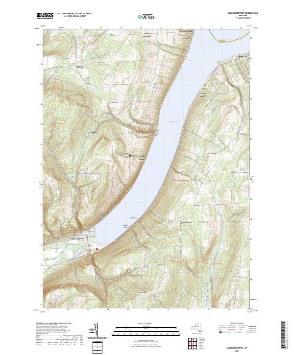Hammondsport, NY — USGS 7.5-minute topo (2023)