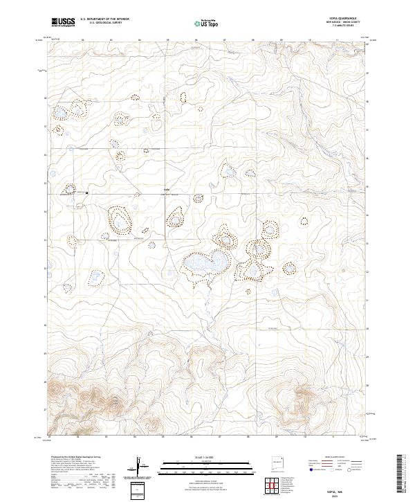 Sofia, NM — USGS 7.5-minute topo (2023)