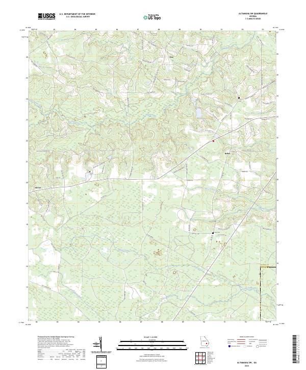 Altamaha SW, GA — USGS 7.5-minute topo (2024)