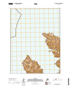 Port Moller A-1 NE, AK — USGS 7.5-minute topo (2020)