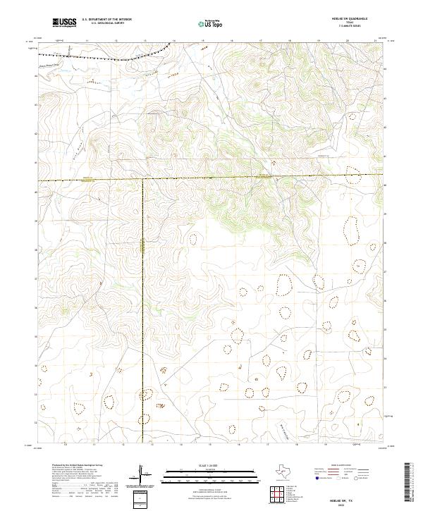 Noelke SW, TX — USGS 7.5-minute topo (2022)