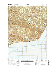 Tyonek A-4 SE, AK — USGS 7.5-minute topo (2016)