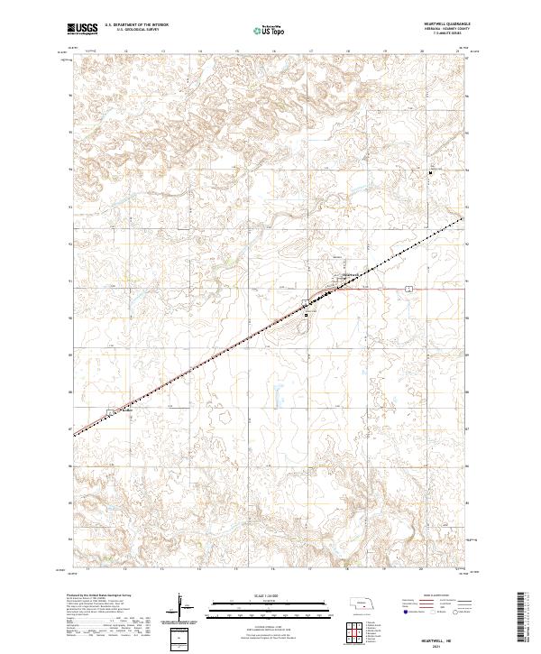 Heartwell, NE — USGS 7.5-minute topo (2021)