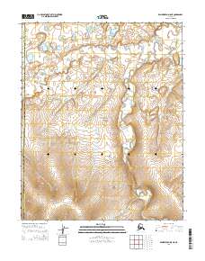 Bendeleben D-5 NE, AK — USGS 7.5-minute topo (2014)