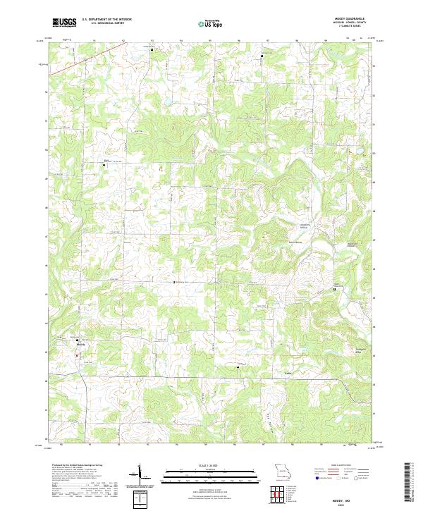 Moody, MO — USGS 7.5-minute topo (2021)