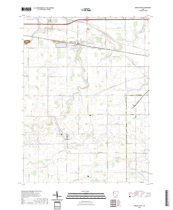 Middle Point, OH — USGS 7.5-minute topo (2023)