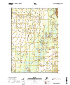 Taylor Mountains D-5 NW, AK — USGS 7.5-minute topo (2019)