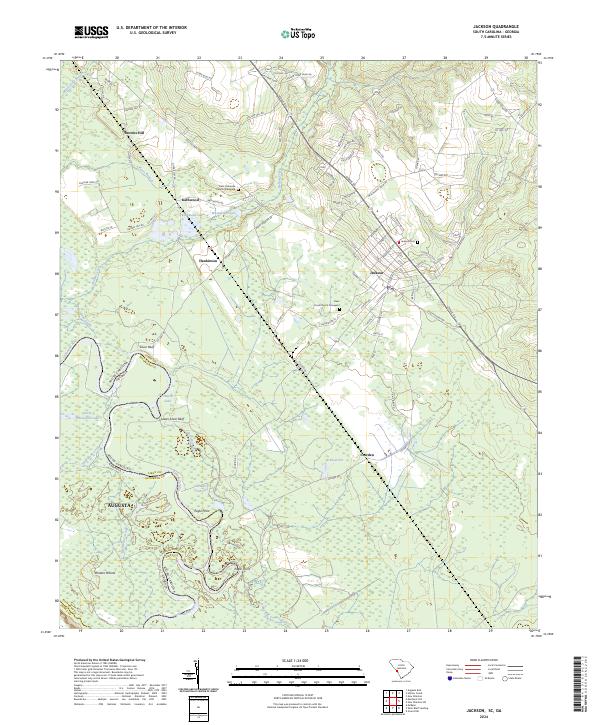 Jackson, SC-GA — USGS 7.5-minute topo (2024)