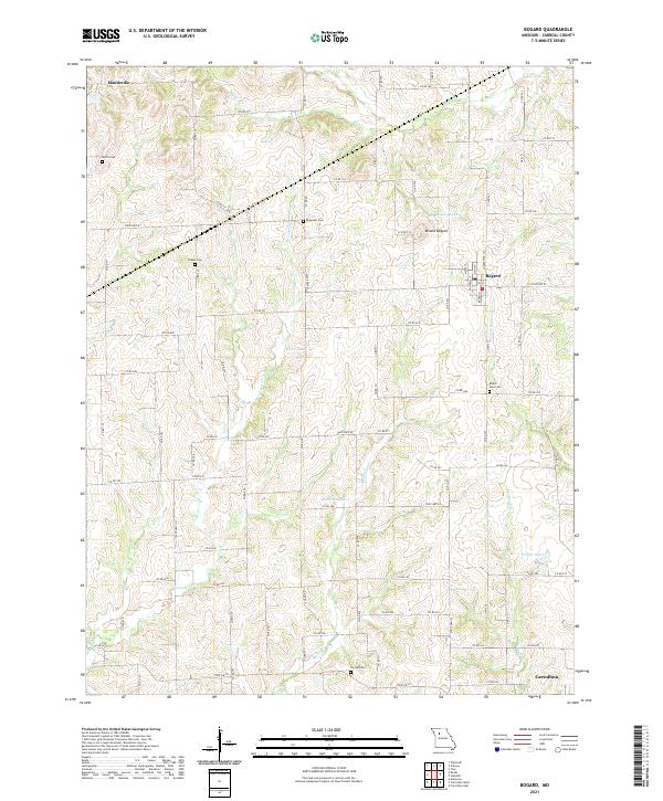 Bogard, MO — USGS 7.5-minute topo (2021)