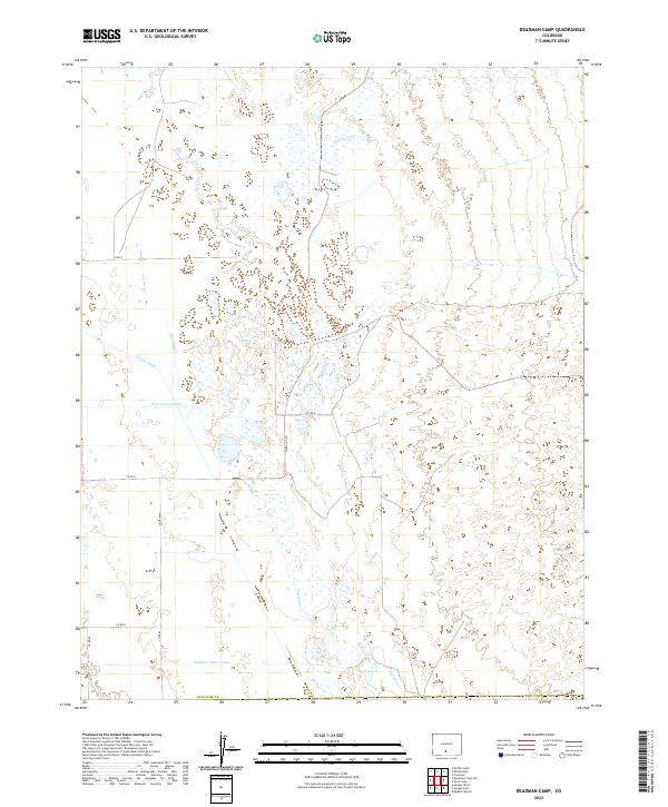 Deadman Camp, CO — USGS 7.5-minute topo (2022)