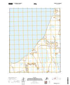 Teshekpuk D-2 SW, AK — USGS 7.5-minute topo (2020)