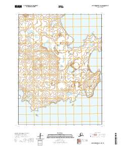 Cape Mendenhall D-2 NW, AK — USGS 7.5-minute topo (2020)