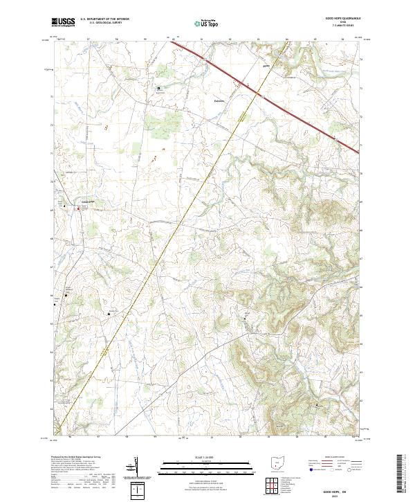 Good Hope, OH — USGS 7.5-minute topo (2023)