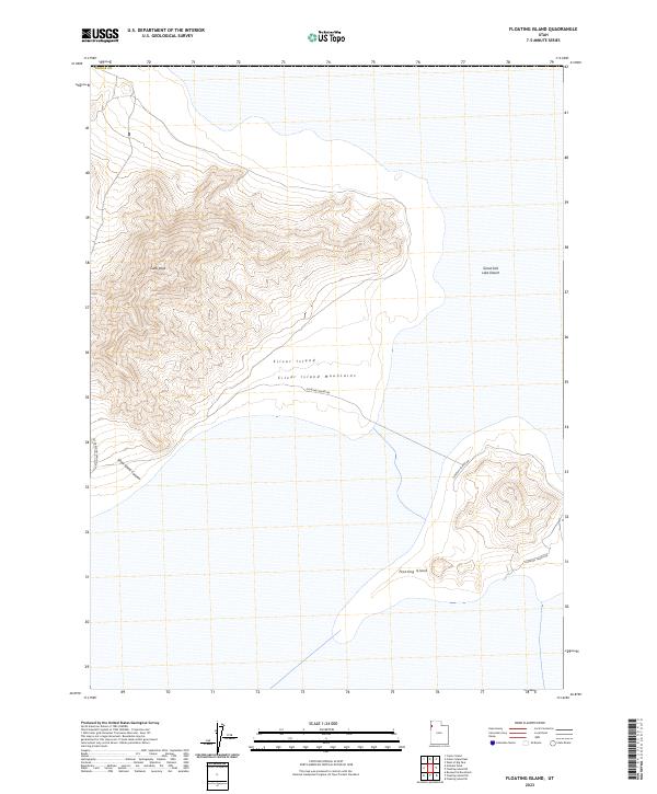 Floating Island, UT — USGS 7.5-minute topo (2023)